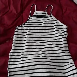 Striped halter top fashionnova